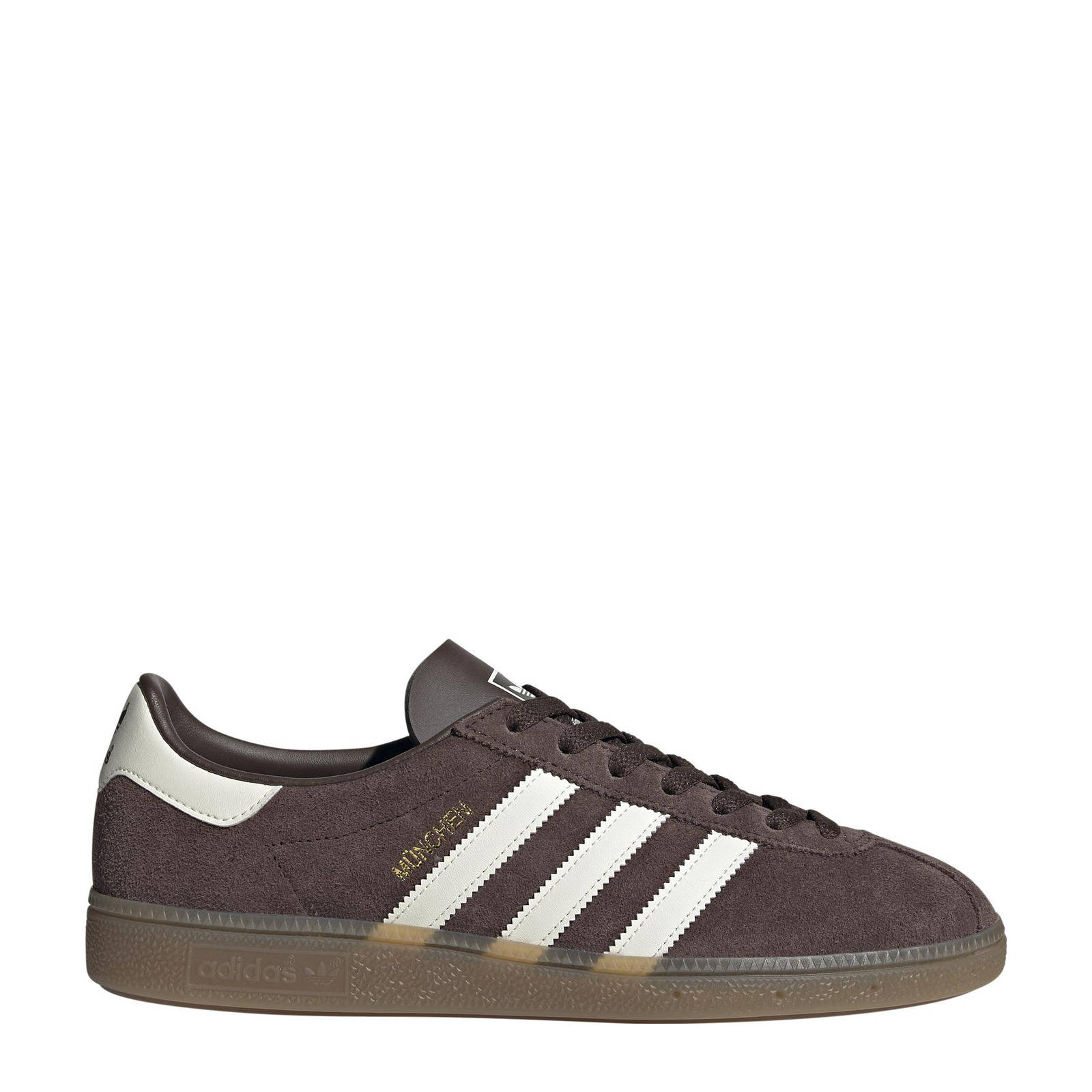 adidas Originals München sneakers bruin/ecru | wehkamp
