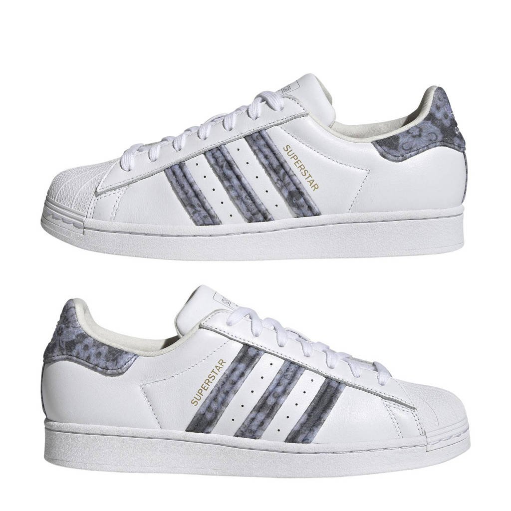 Hiel radar minstens adidas Originals Superstar sneakers wit/panterprint | wehkamp