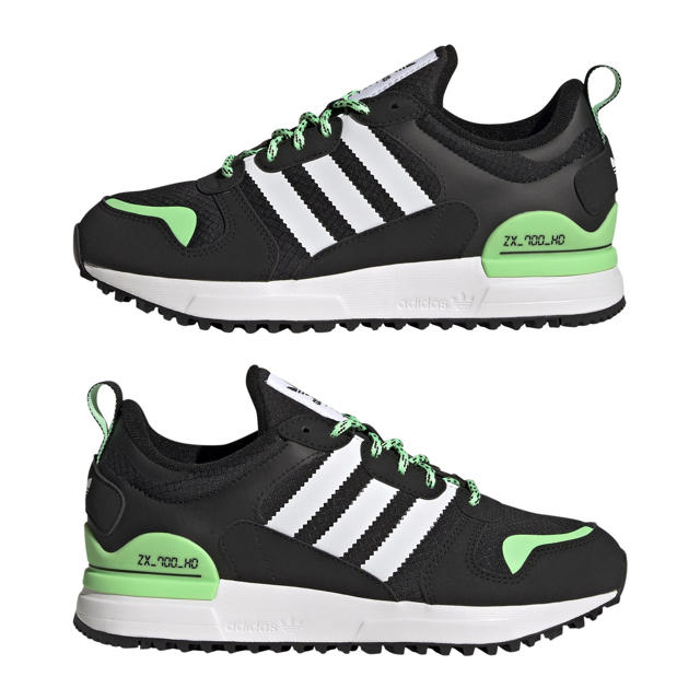 Begunstigde Startpunt Uitreiken adidas Originals ZX 700 sneakers zwart/wit/groen | wehkamp