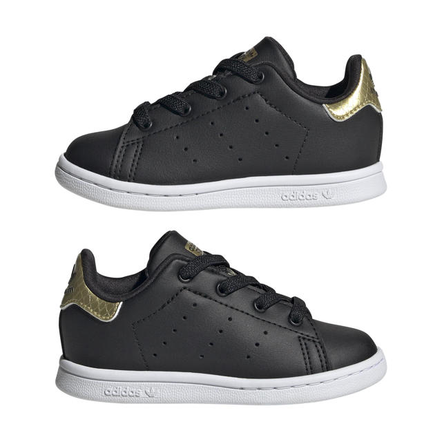 priester tarief veteraan adidas Originals Stan Smith sneakers zwart/wit/goud | wehkamp
