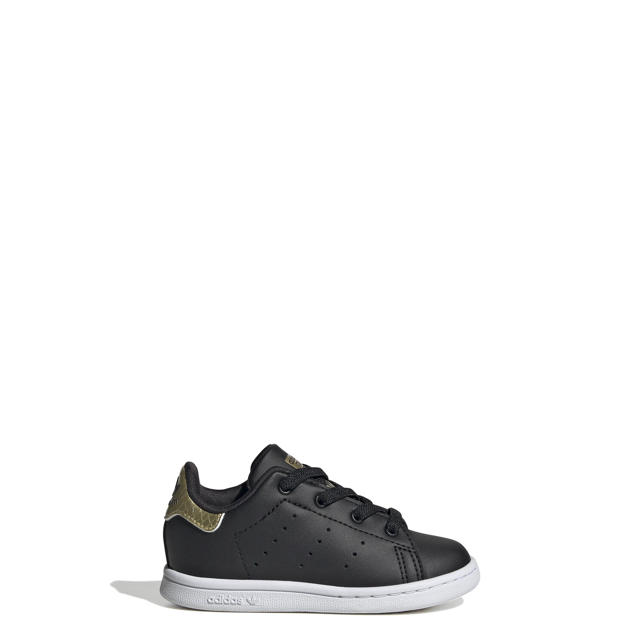 bijtend Vergelden Leerling adidas Originals Stan Smith sneakers zwart/wit/goud | wehkamp