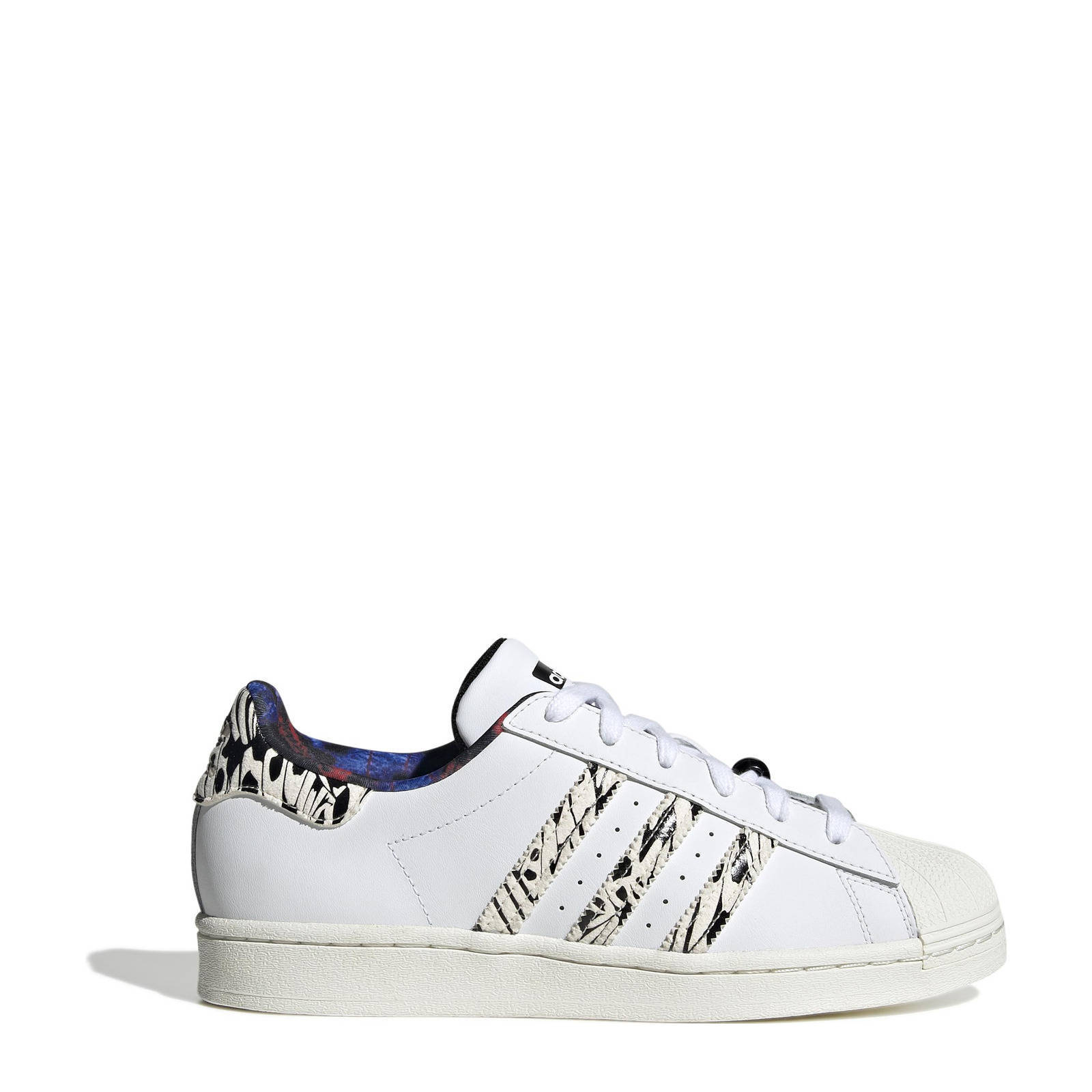 adidas Originals Superstar sneakers wit/ecru/zwart | wehkamp