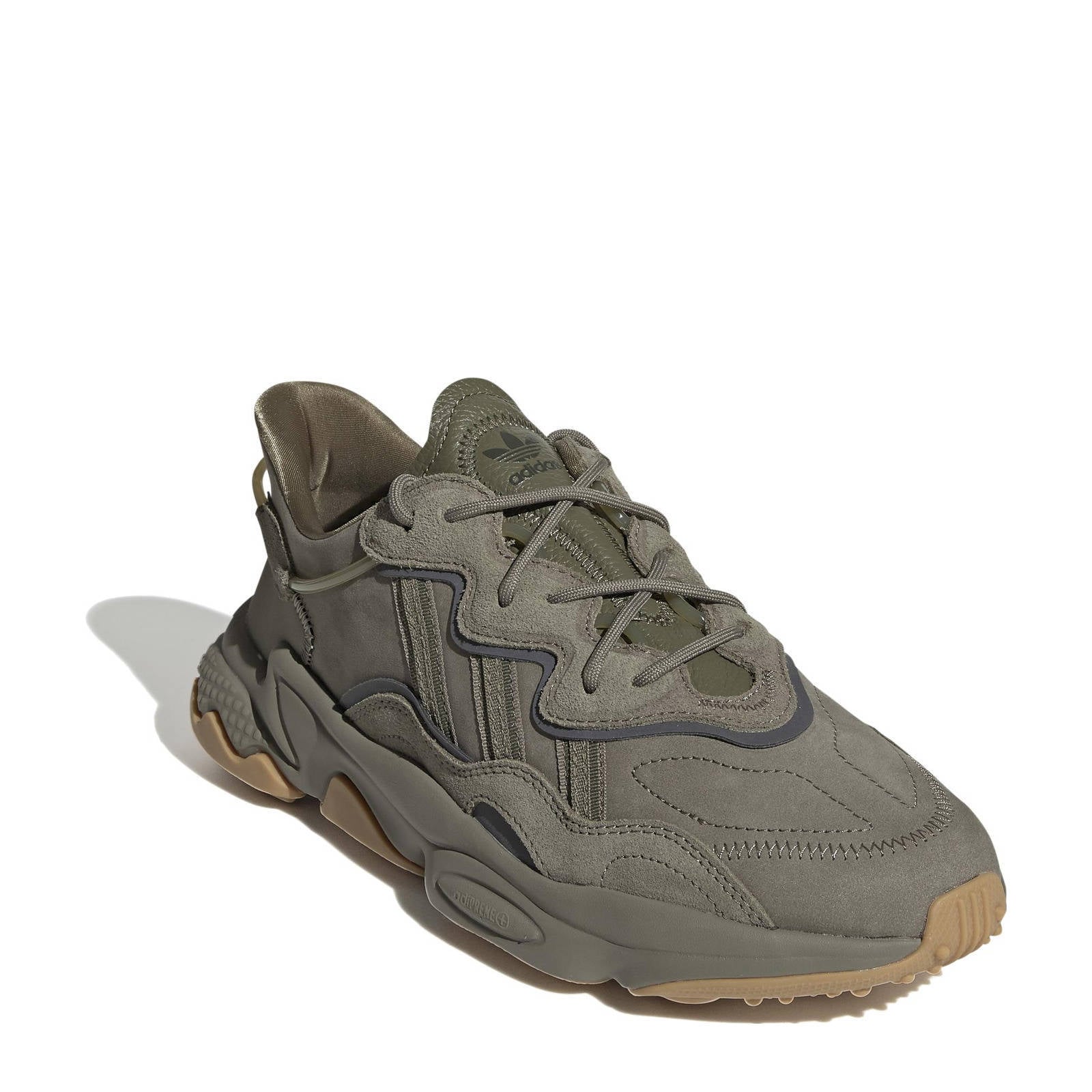 adidas Originals Ozweego sneakers bruin/kaki | wehkamp