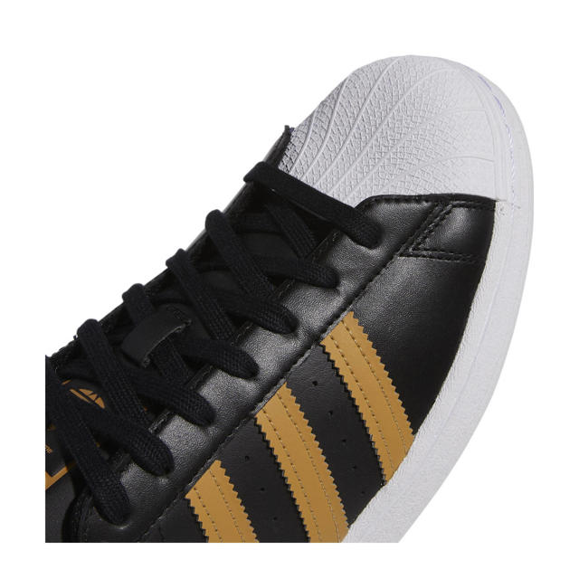 adidas Originals Superstar sneakers zwart/zand
