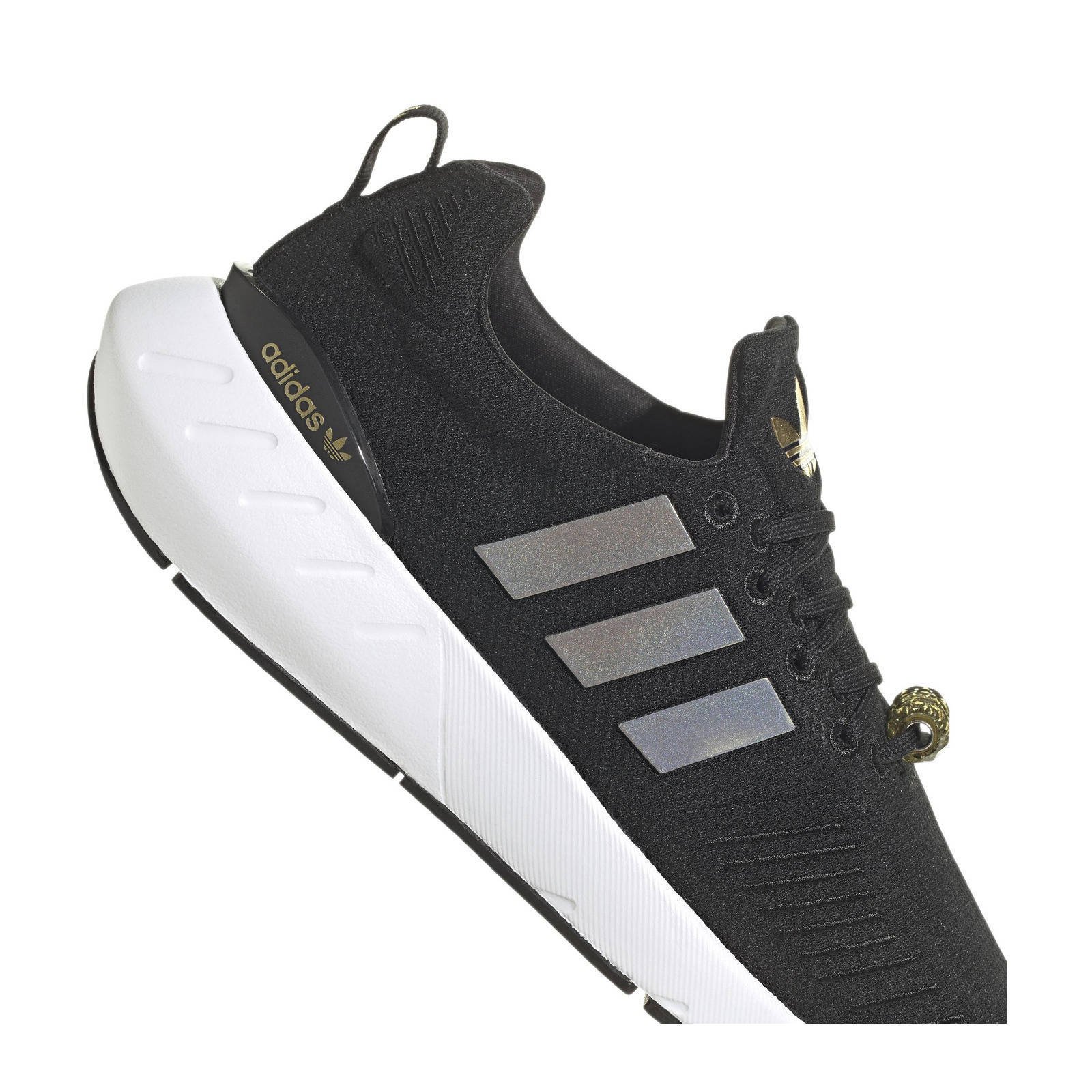 Adidas swift run cheap womens black and gold