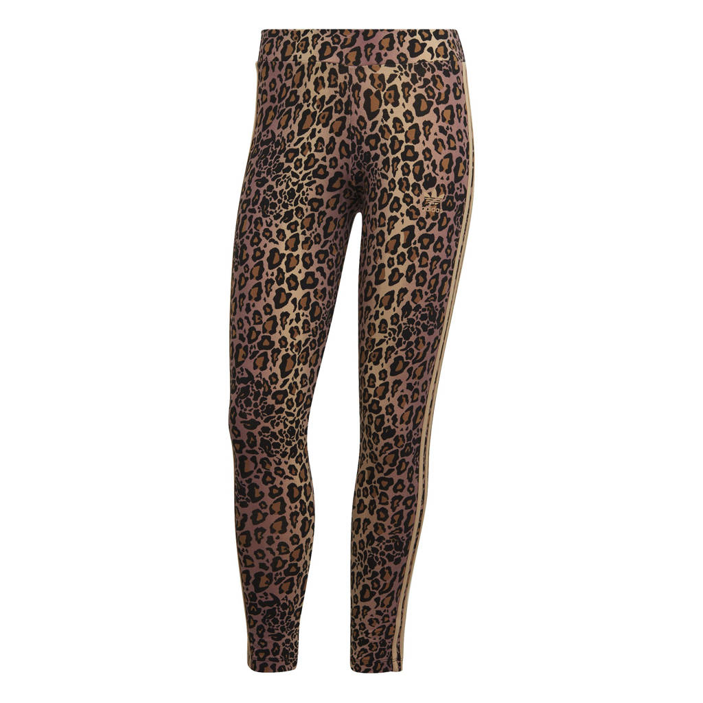 adidas legging luipaardprint | wehkamp