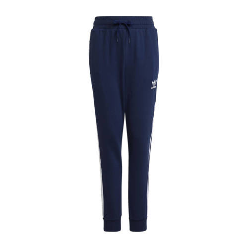 adidas Originals regular fit joggingbroek Adicolor met logo donkerblauw/wit