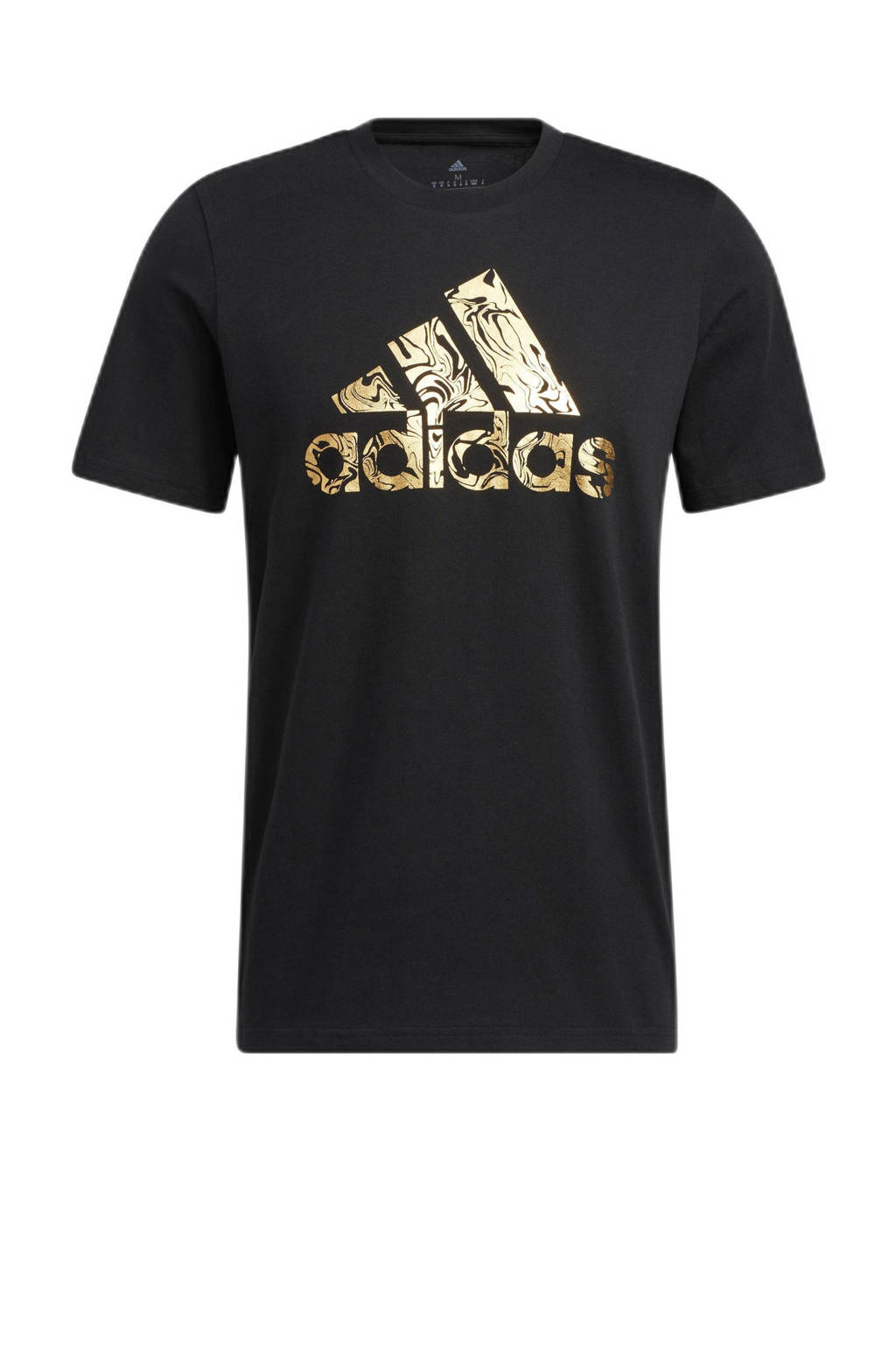 adidas Performance sport T-shirt zwart