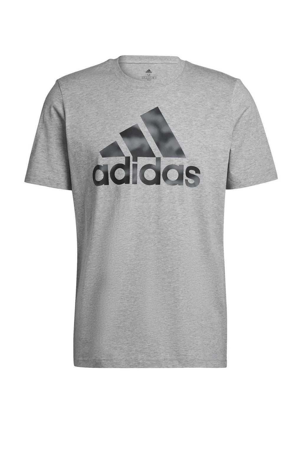 adidas Performance   sport T-shirt grijs/antraciet