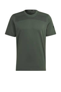 adidas Performance   sport T-shirt groen