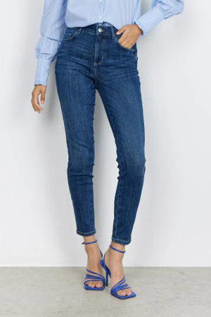 high waist slim fit jeans KIMBERLY PATRIZIA blauw