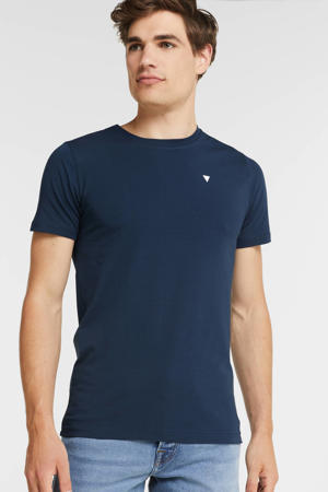 T-shirtmet backprint navy