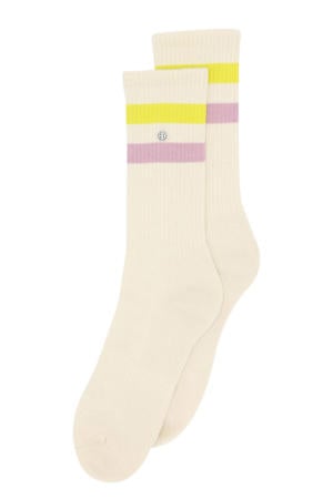 sokken Athletic Stripes ecru