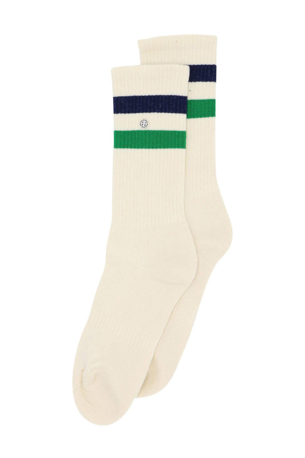 Alfredo Gonzales sokken Athletic Stripes ecru