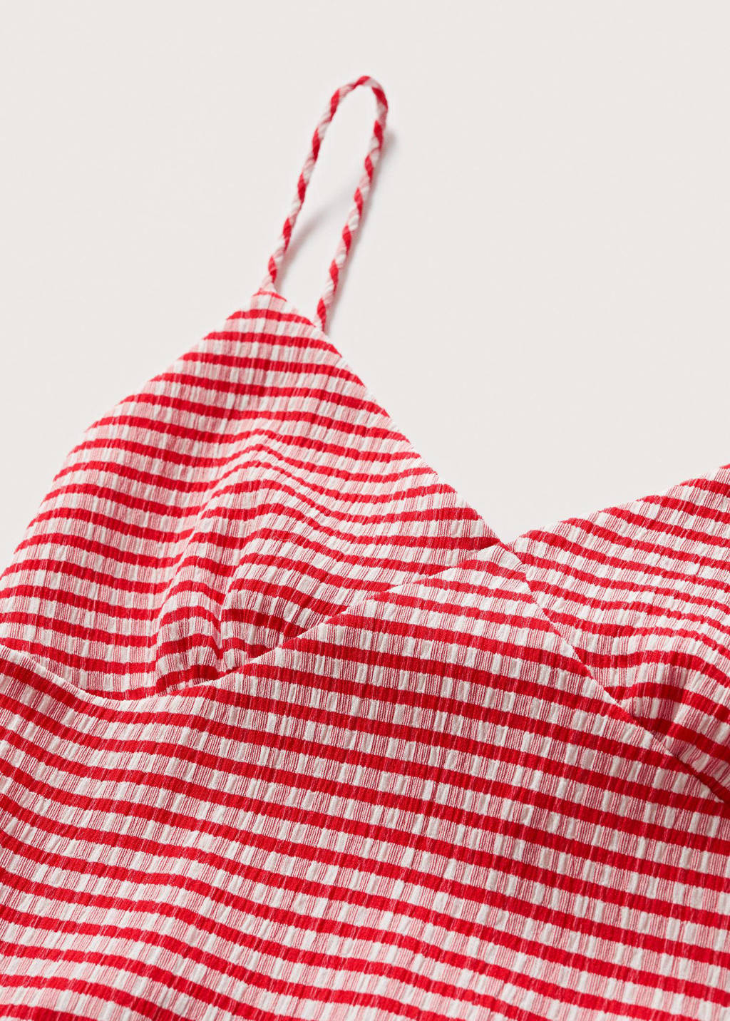 Knuppel Ga door Storing Mango geruite A-lijn jurk rood/wit | wehkamp
