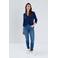 Cache Cache top met all over print donkerblauw