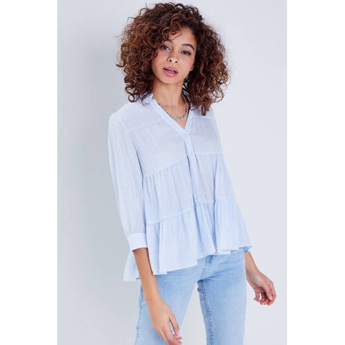 Cache Cache gestreepte blouse blauw afbeelding
