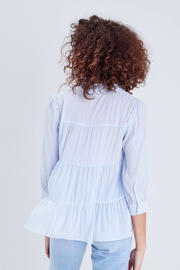 thumbnail: Cache Cache gestreepte blouse blauw