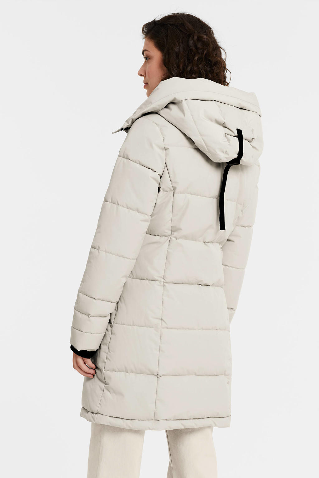 Geisha gewatteerde winterjas ecru | wehkamp