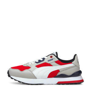 R78 FUTR  sneakers rood/wit/grijs