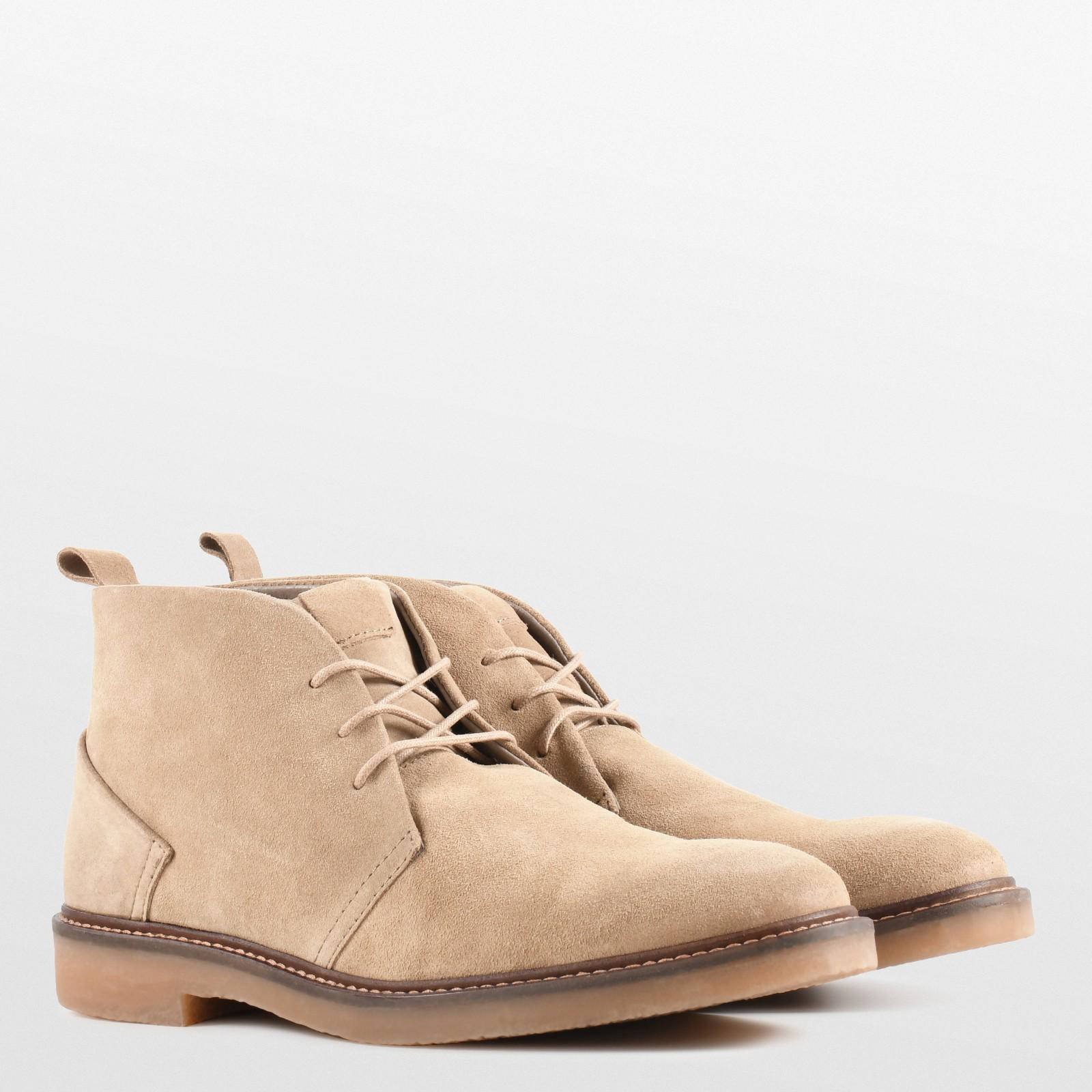 PS Poelman Halloween nubuck veterschoenen camel | wehkamp