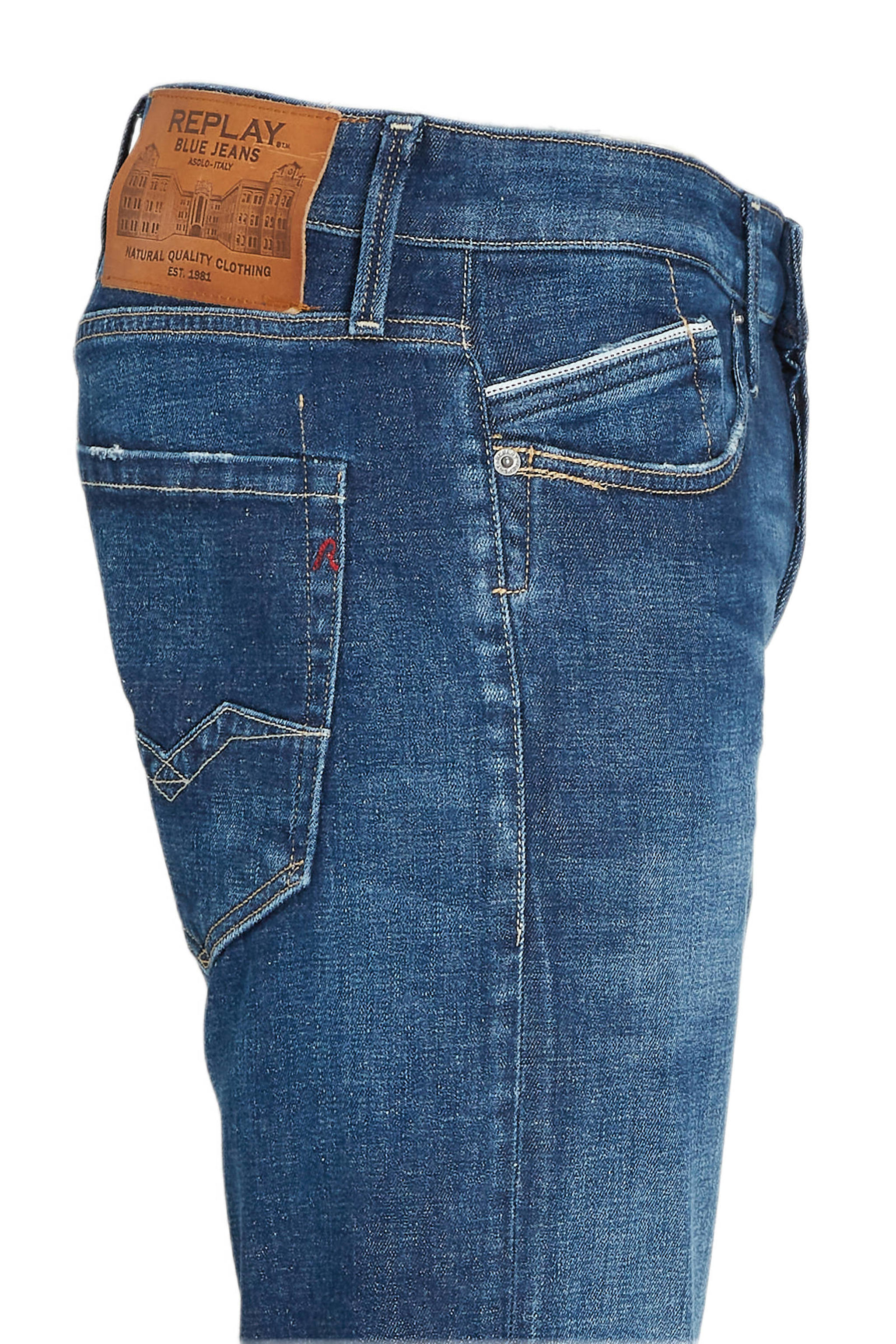 REPLAY regular fit jeans WAITOM medium blue wehkamp