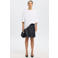 Selected leren rok SLFNEW zwart