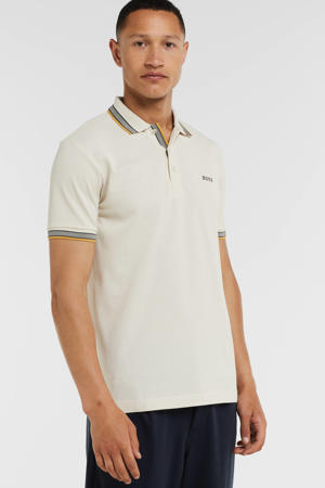 polo Paddy  met contrastbies open white