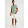 WE Fashion badstof slim fit polo green bay
