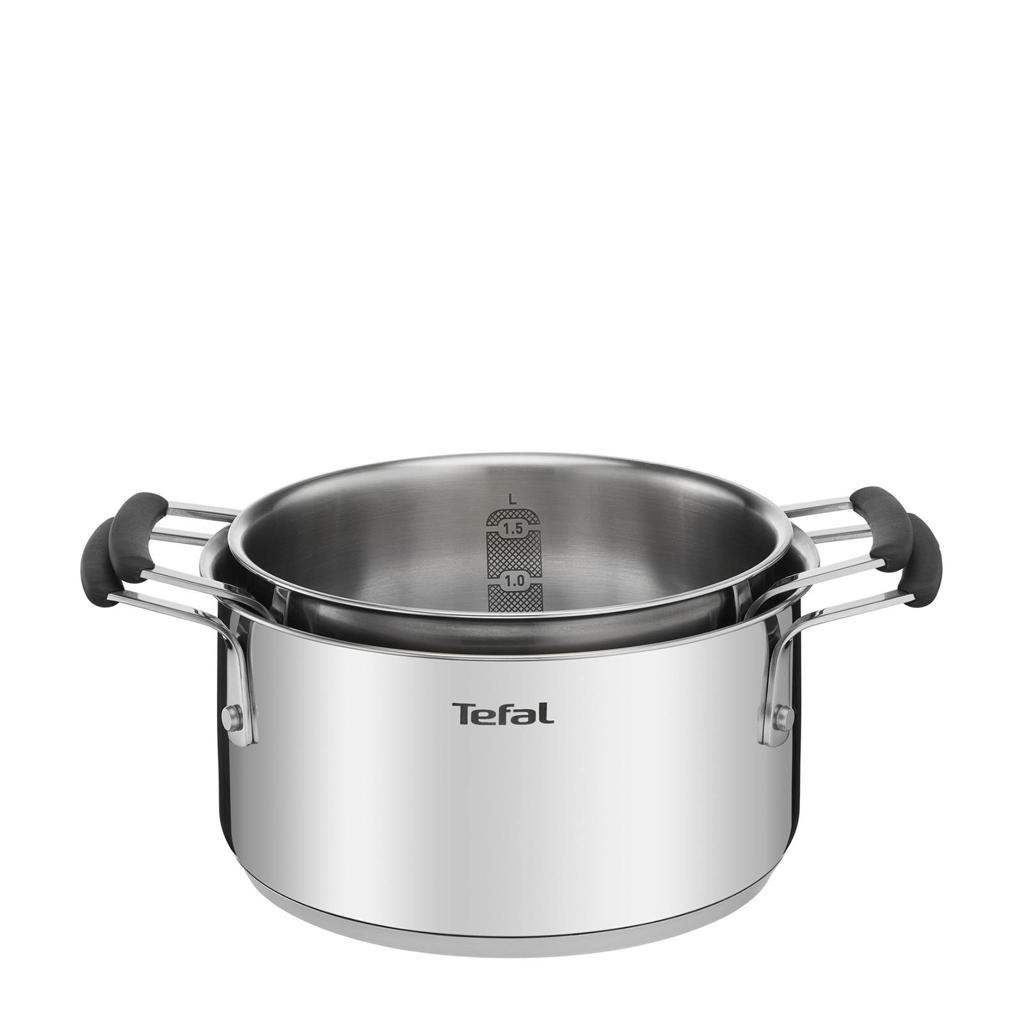 Tefal Opti'Space pannenset (4-delig) | wehkamp