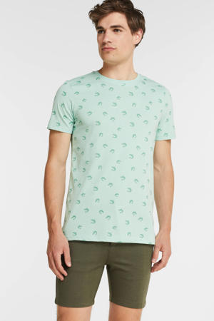 T-shirt Pims met all over print silt green