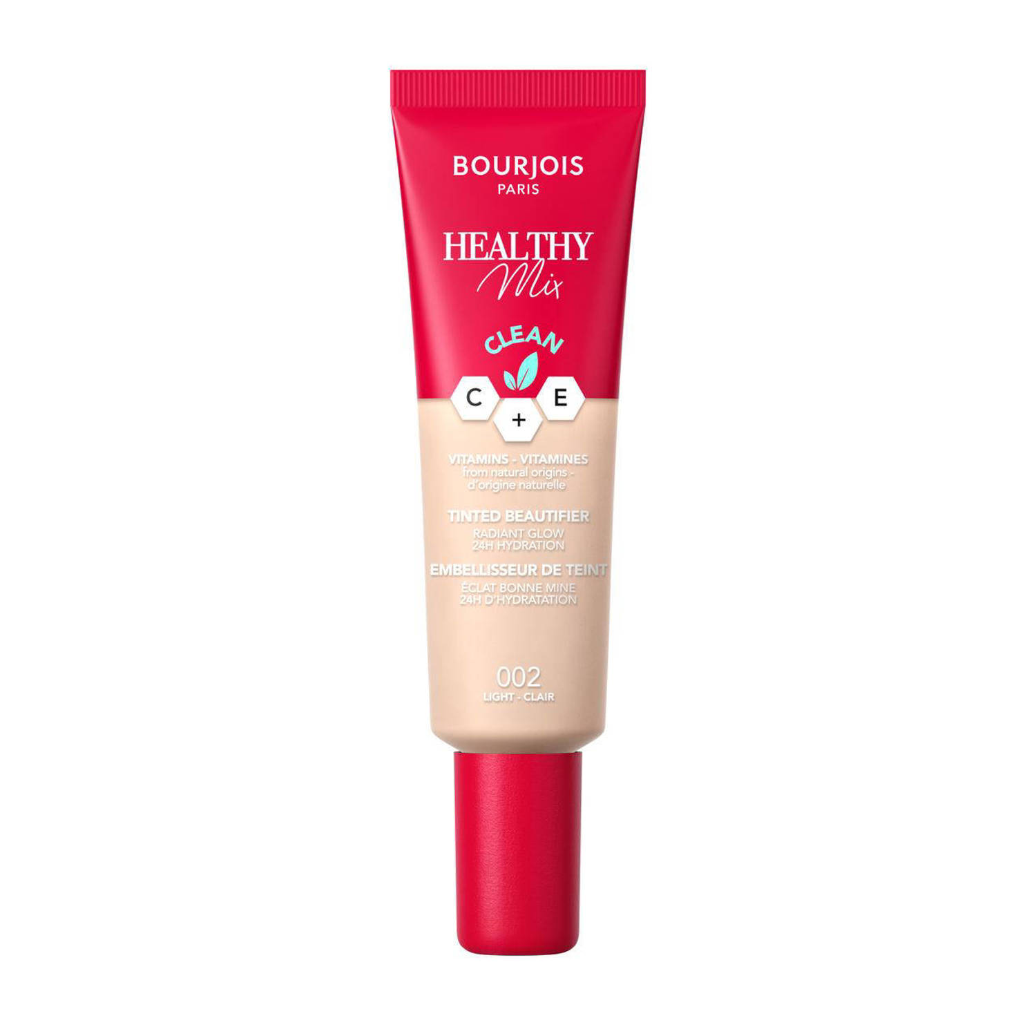 Bourjois Healthy Mix Clean Tinted Beautifier Foundation 002 Light