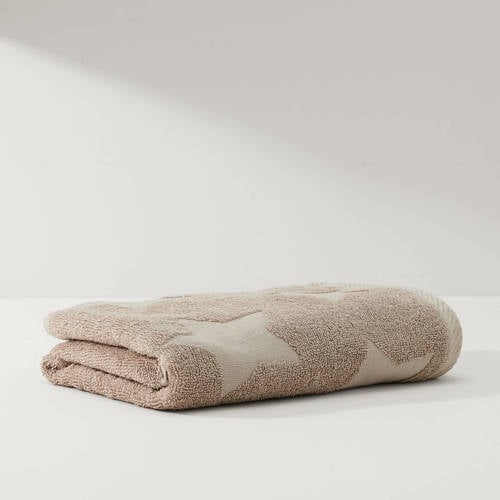 Wehkamp Wehkamp Home handdoek Sterren (100x50 cm) aanbieding