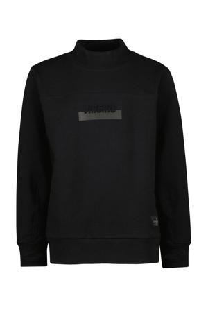 sweater Nevoh met printopdruk zwart