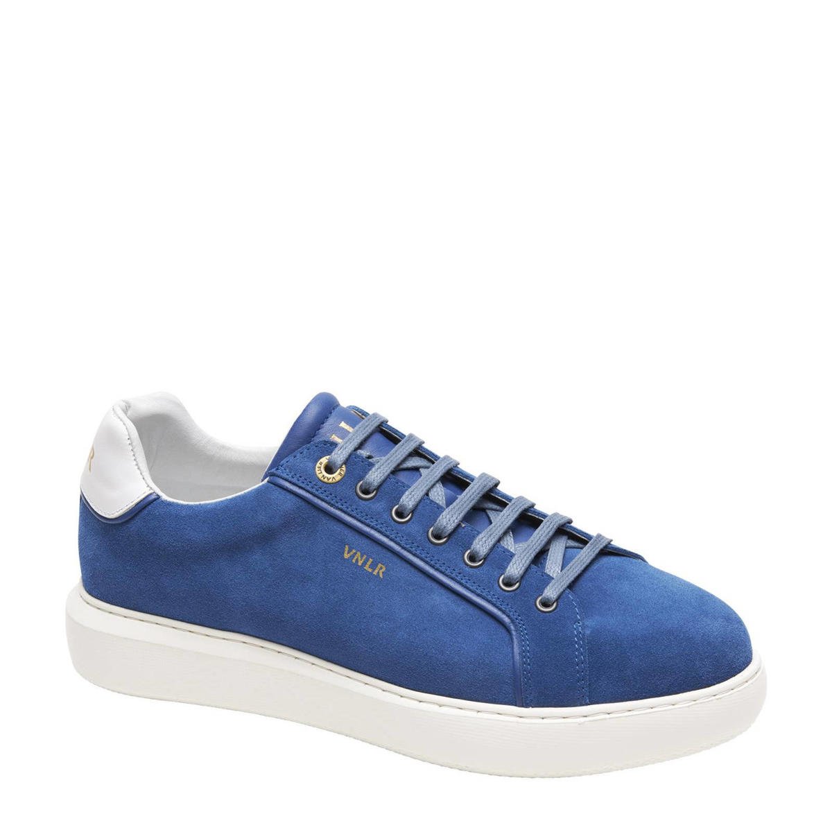 Vito Van Lier Veters Van Lier Vito Suède Sneakers Blauw Wehkamp