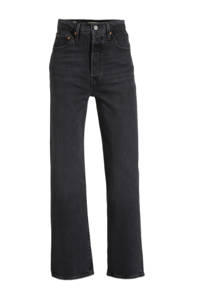 Levi's Ribcage cropped high waist straight fit jeans feeling cagey