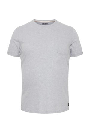 gemêleerd T-shirt Plus Size van biologisch katoen stone mix