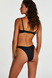 thumbnail: Hunkemöller high leg bikinibroekje Luxe zwart