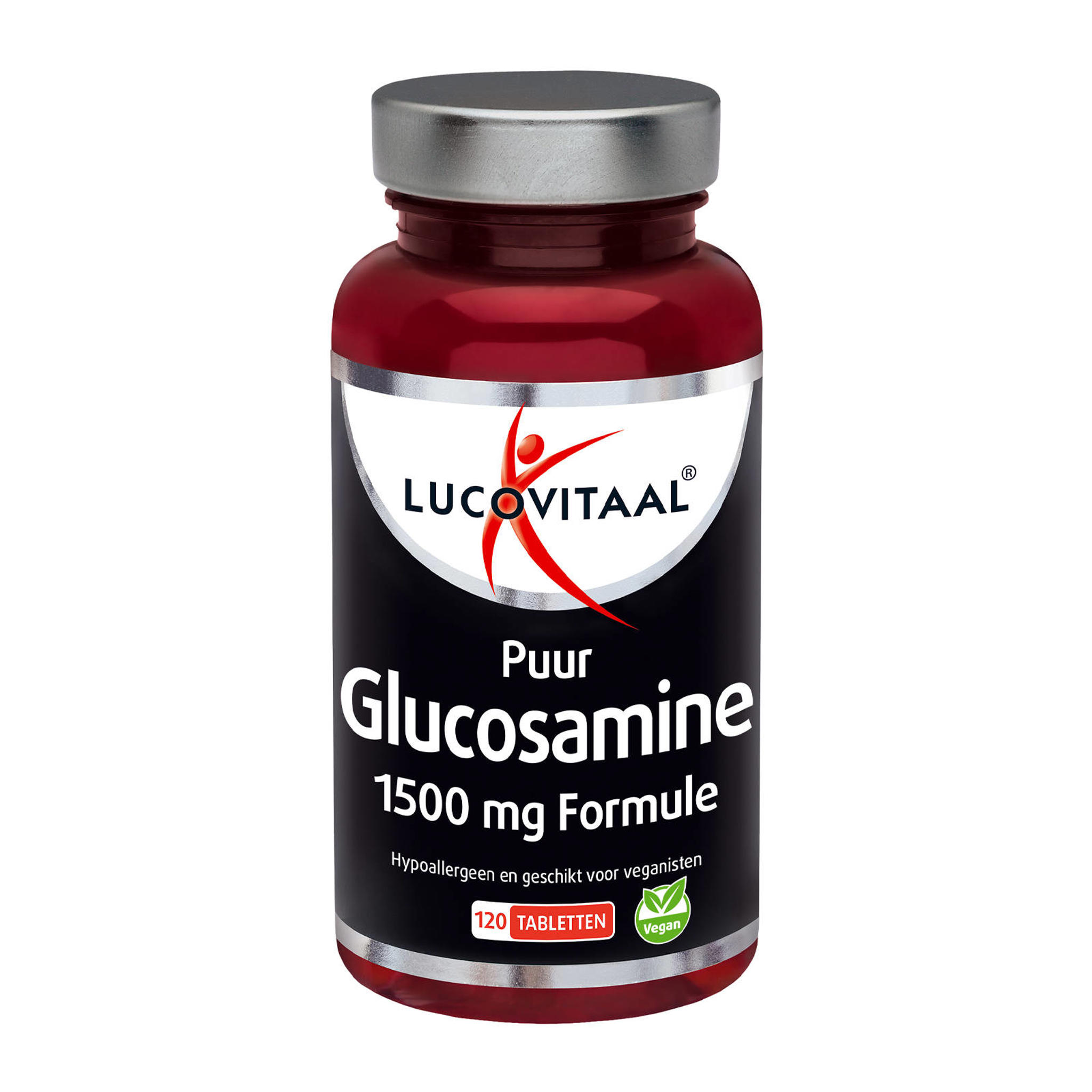 Lucovitaal Glucosamine Vegan 120 tabletten wehkamp