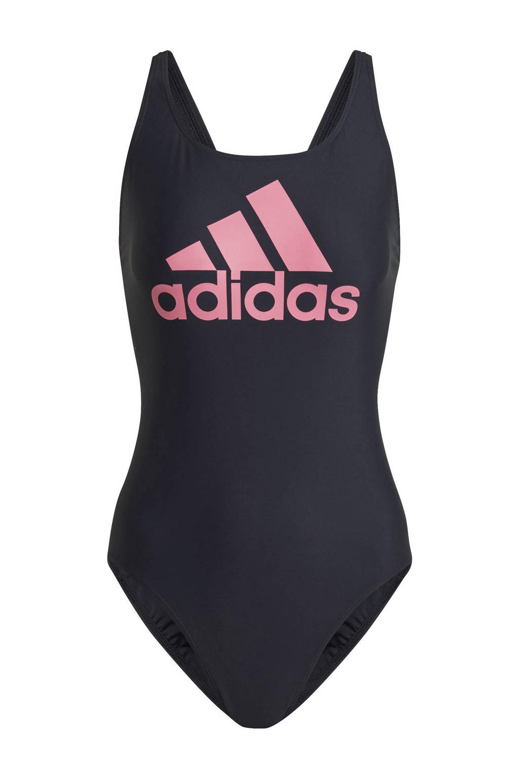 adidas Performance Infinitex sportbadpak donkerblauw/roze