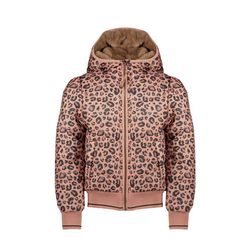 NONO gewatteerde winterjas Bella van polyester oudroze afbeelding