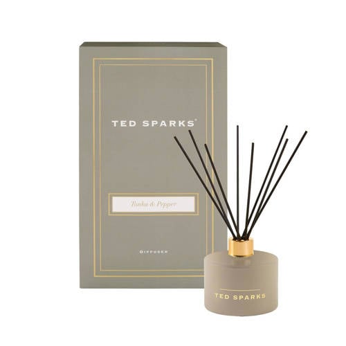 Wehkamp Ted Sparks geurstokjes - Tonka & Pepper - 250 ml aanbieding
