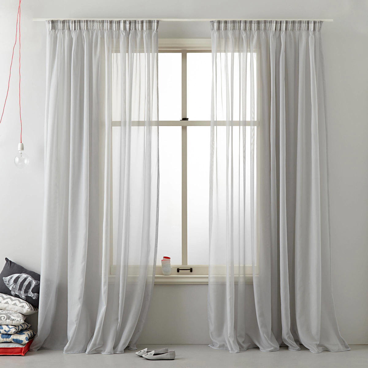 Ik geloof segment comfortabel Wehkamp Home vitrage kant en klaar Turijn (set van 2) (150 x 315 cm) |  wehkamp