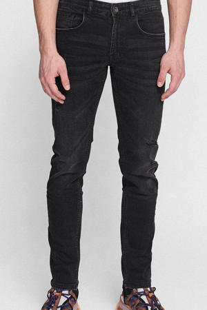slim fit jeans RRStockholm Destroy edgy black