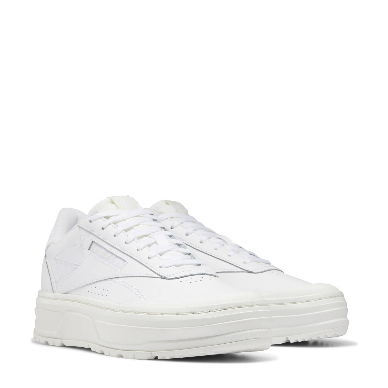 Reebok Classics Club C Double GEO sneakers wit/ecru | wehkamp