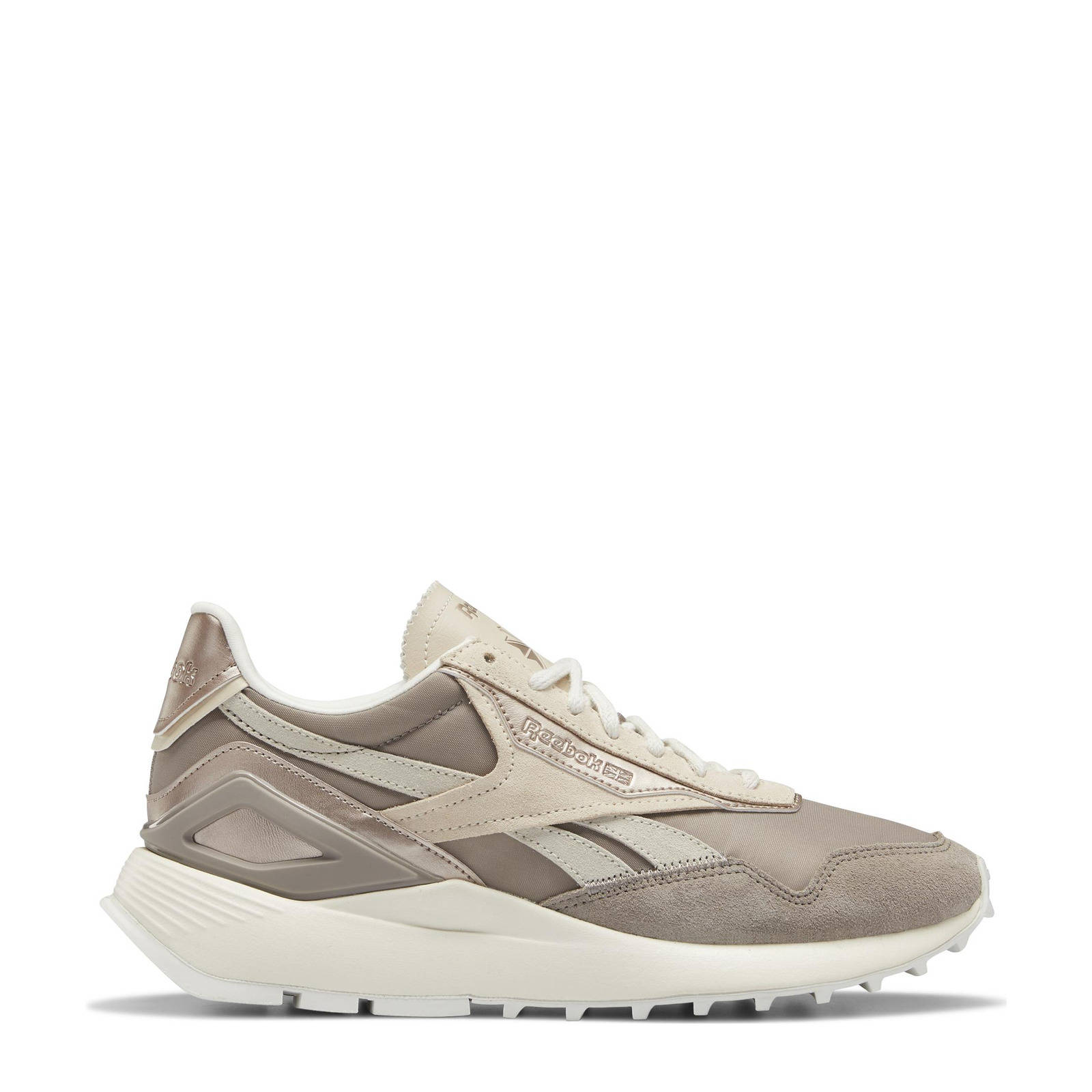Reebok Classics Classic Leather Legacy AZ sneakers grijs/ecru/rosè | wehkamp