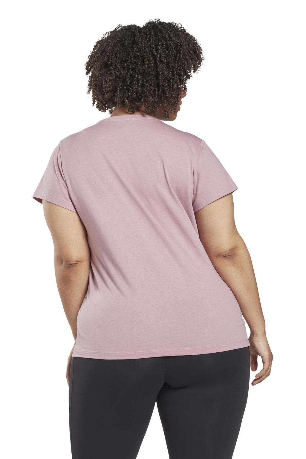 Reebok Training Plus Size sport Tshirt lila wehkamp
