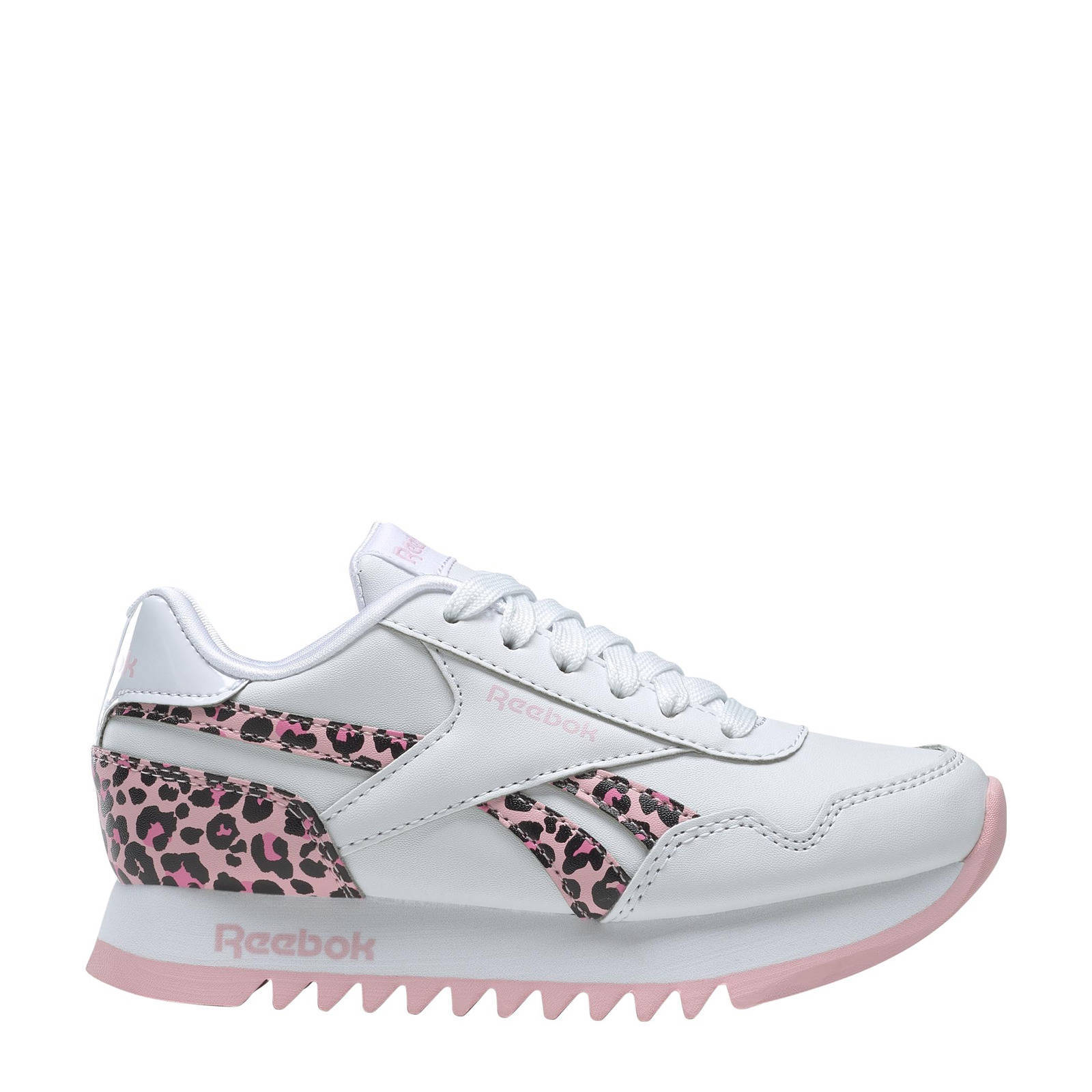 Reebok Classics Royal Classic Jogger 3.0 sneakers wit/roze/zwart | wehkamp