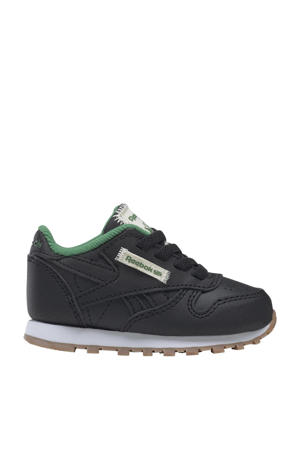Classic Leather  sneakers zwart/groen/wit