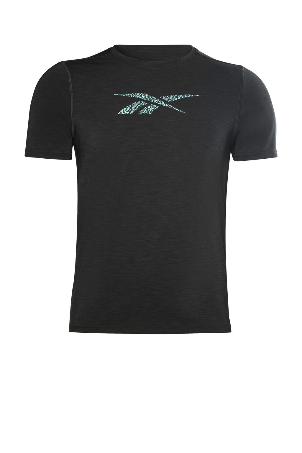 Reebok Training   sport T-shirt zwart/lichtgrijs
